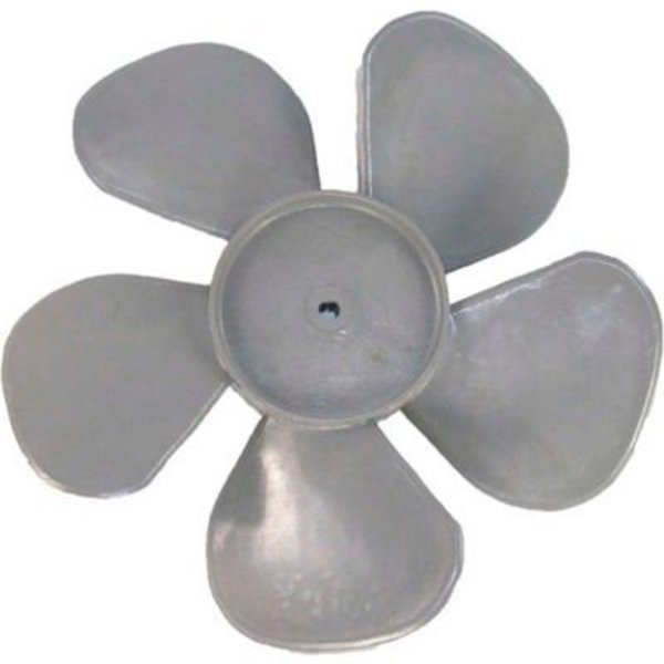 Pem Motors Small Plastic Push-On Fan Blade, 5-1/2" Dia., CCW, 3/16" Bore, 3/4" Blade Depth, 5 Blade 8660-6046